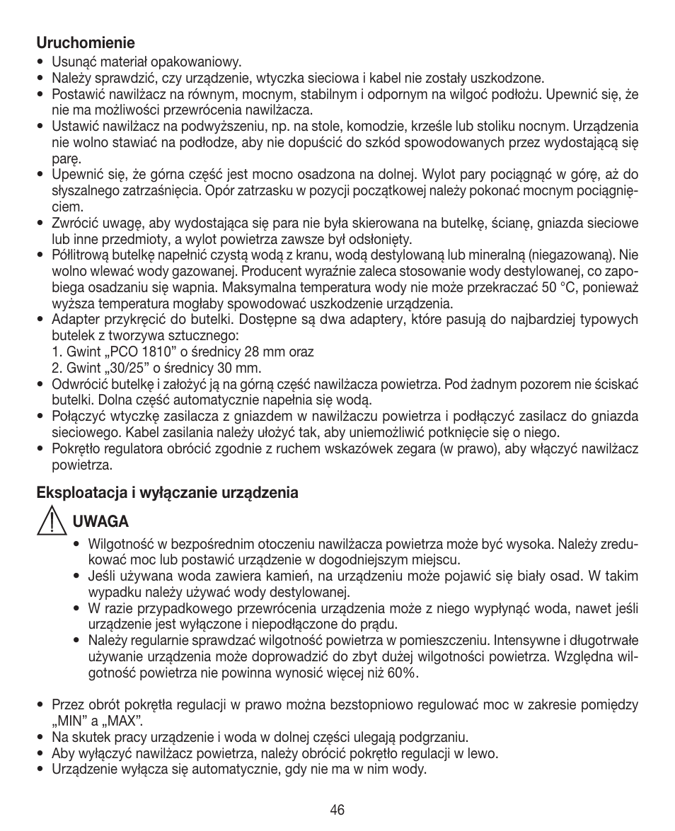 Beurer LB 12 User Manual | Page 46 / 48