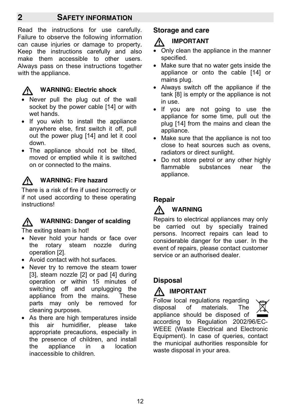 Beurer LB 50 User Manual | Page 14 / 84