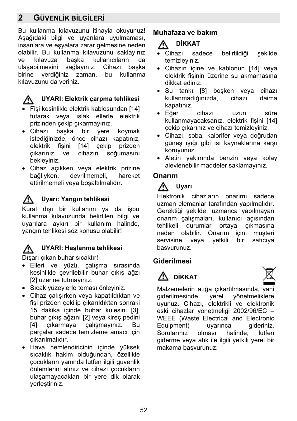 Beurer LB 50 User Manual | Page 54 / 84