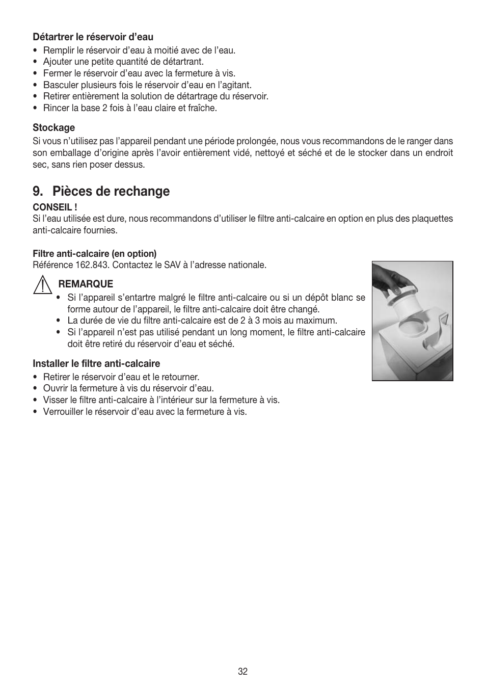 Pièces de rechange | Beurer LB 88 User Manual | Page 32 / 88