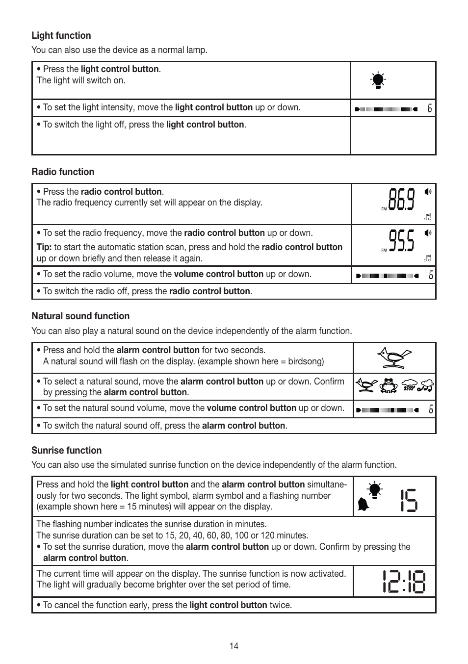 Beurer WL 30 User Manual | Page 14 / 62