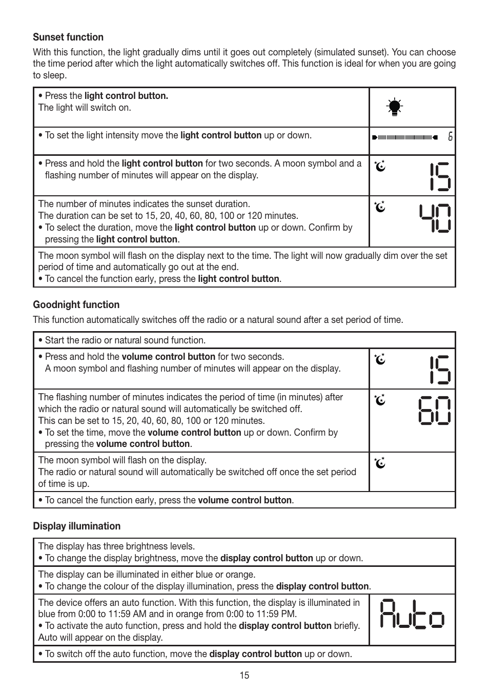 Beurer WL 30 User Manual | Page 15 / 62