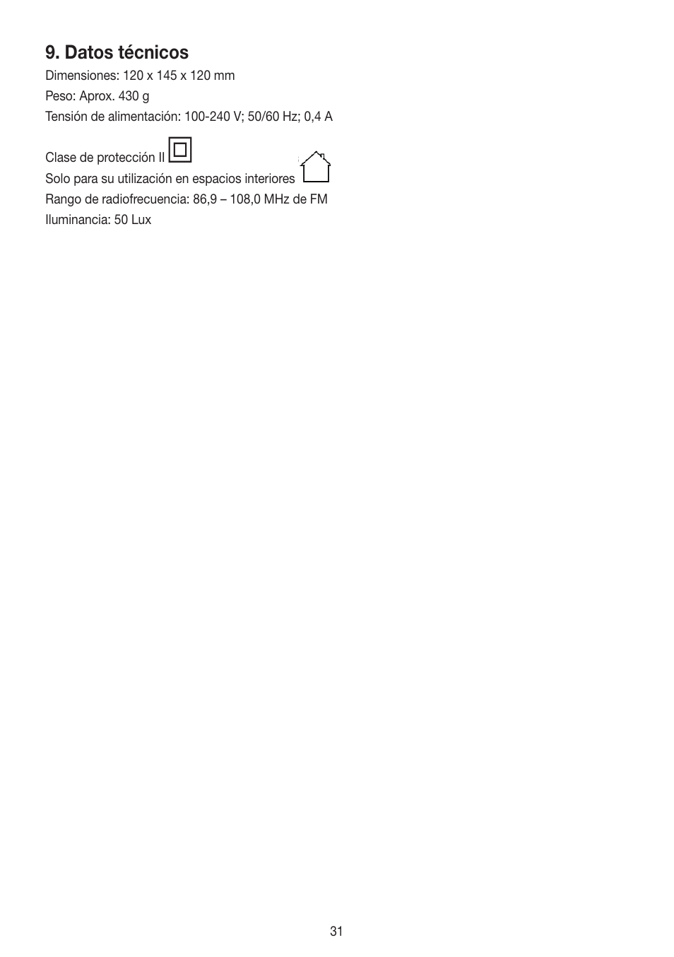 Beurer WL 30 User Manual | Page 31 / 62
