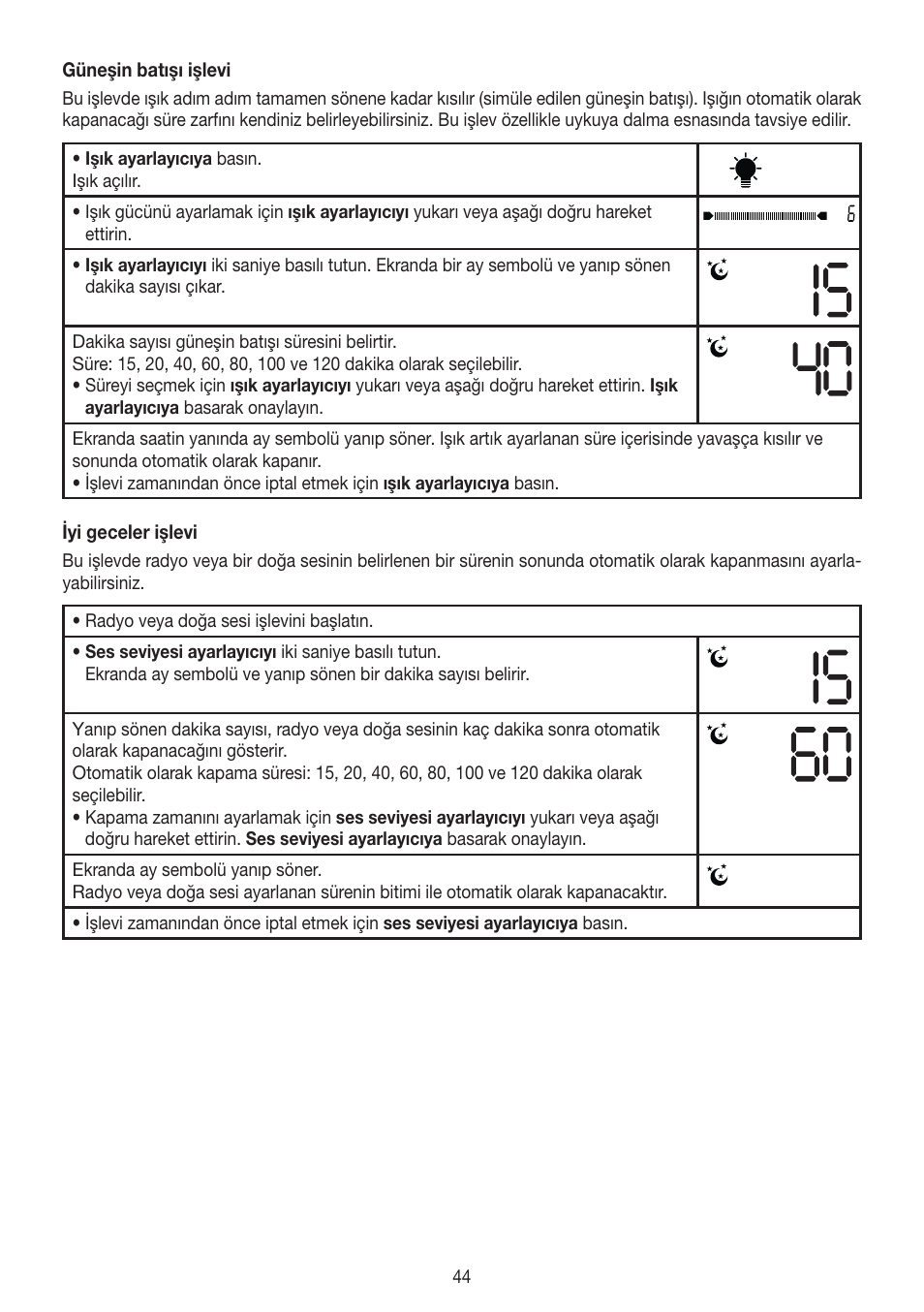 Beurer WL 30 User Manual | Page 44 / 62