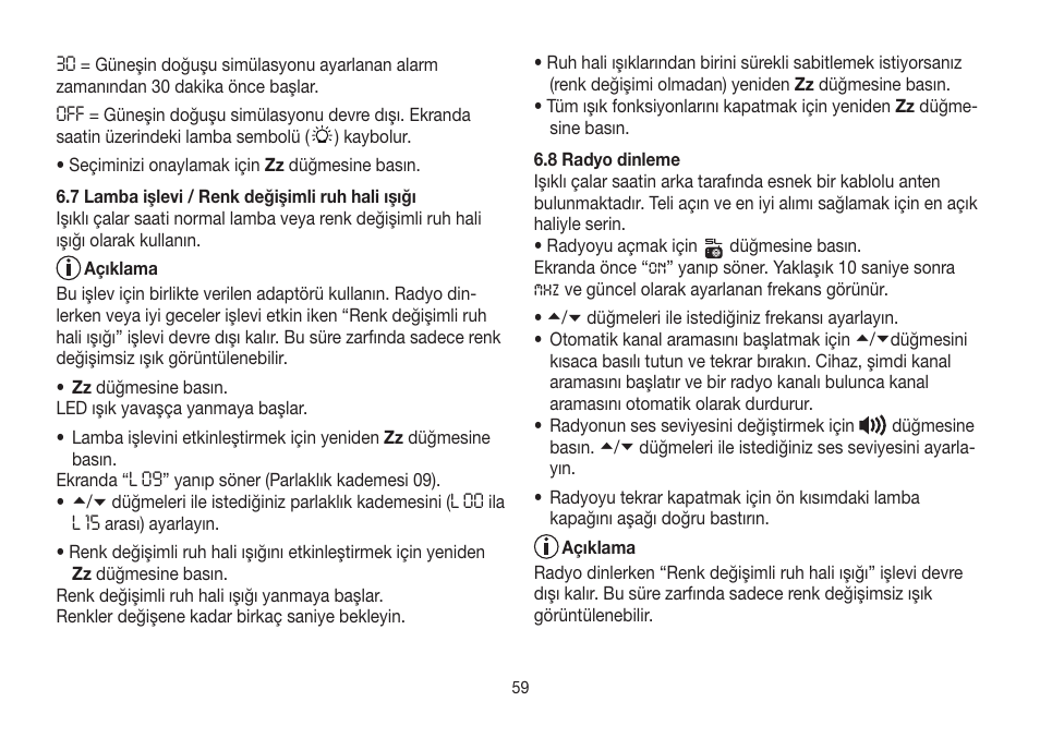 Beurer WL 32 User Manual | Page 59 / 84