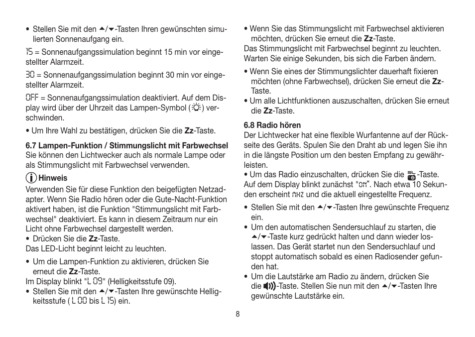 Beurer WL 32 User Manual | Page 8 / 84