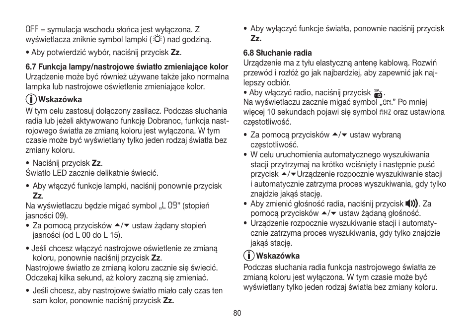 Beurer WL 32 User Manual | Page 80 / 84