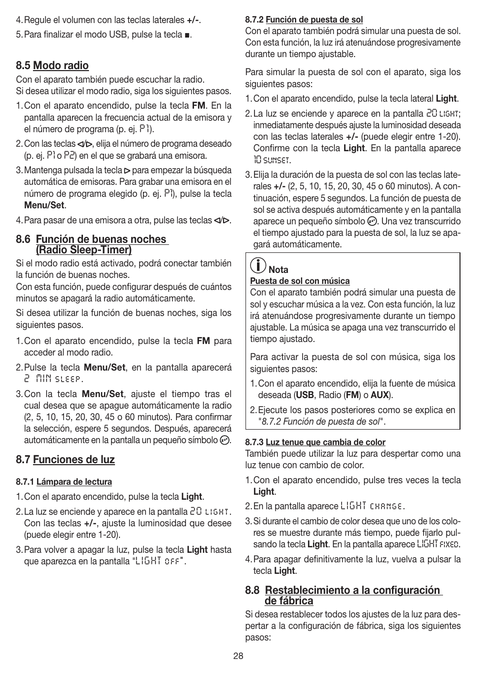 Beurer WL 80 User Manual | Page 28 / 60