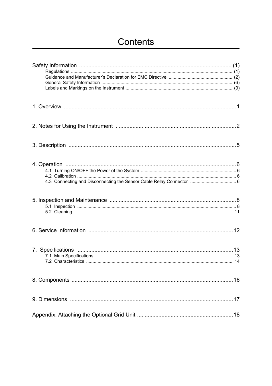 Canon CXDI-55G User Manual | Page 13 / 36