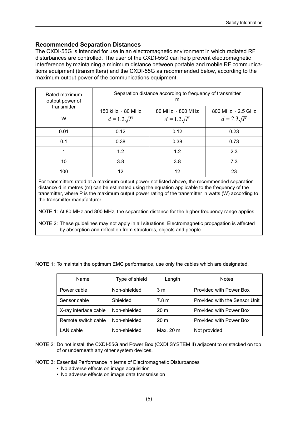 Canon CXDI-55G User Manual | Page 7 / 36