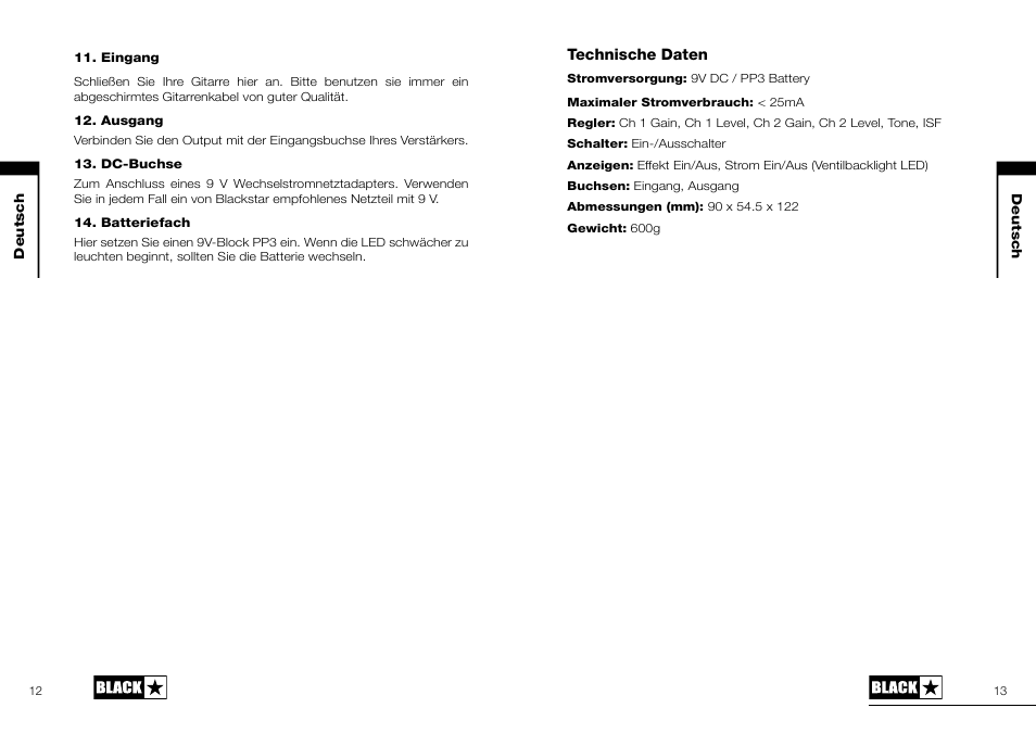 Blackstar LT-DUAL User Manual | Page 7 / 16
