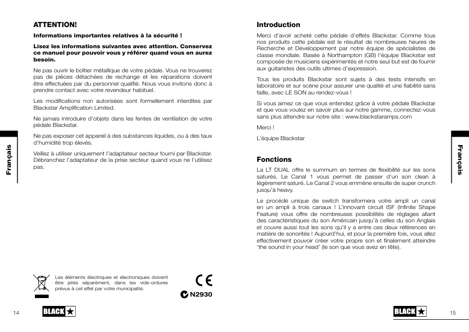 Blackstar LT-DUAL User Manual | Page 8 / 16