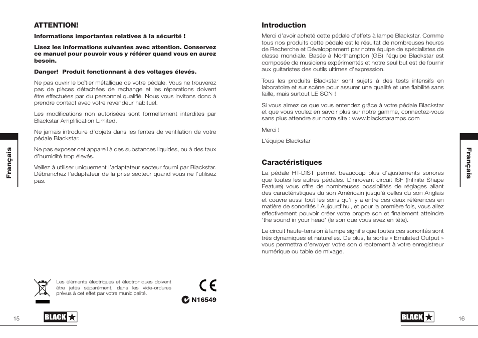 Blackstar HT-DIST User Manual | Page 8 / 17