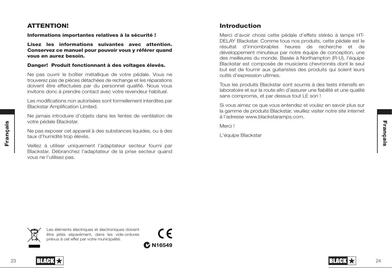 Blackstar HT-DELAY User Manual | Page 12 / 27
