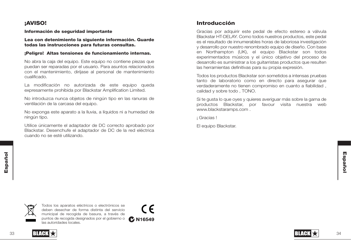 Blackstar HT-DELAY User Manual | Page 17 / 27
