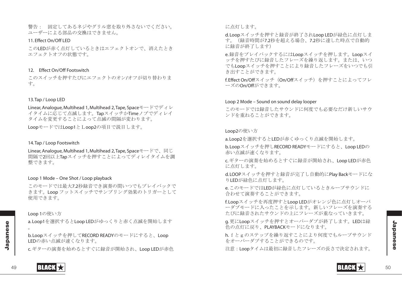Blackstar HT-DELAY User Manual | Page 25 / 27