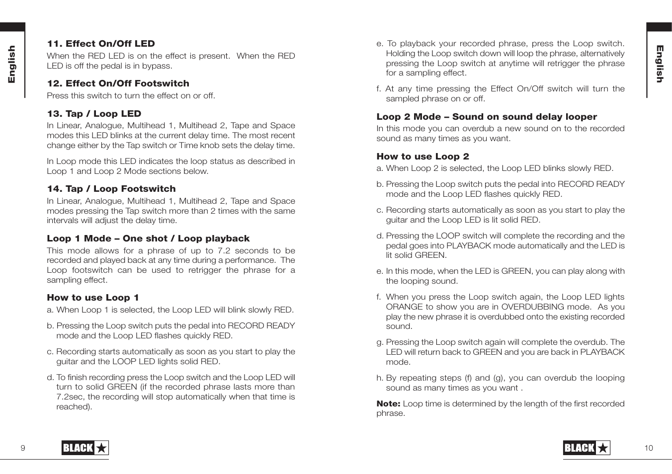 Blackstar HT-DELAY User Manual | Page 5 / 27