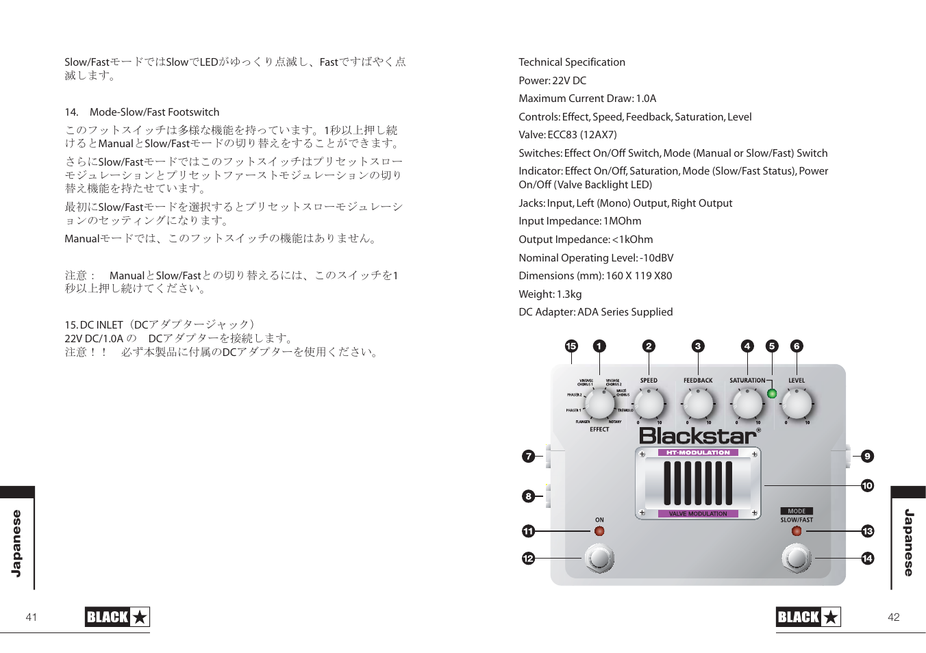 Blackstar HT-MODULATION User Manual | Page 21 / 23