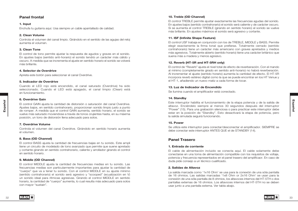 Blackstar HT-5TH User Manual | Page 17 / 25