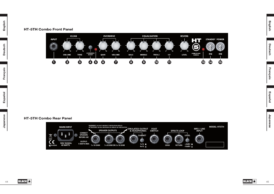 Blackstar HT-5TH User Manual | Page 23 / 25