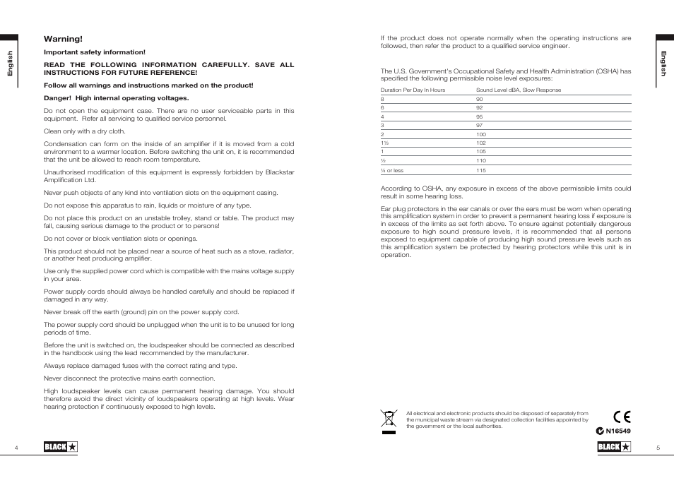 Blackstar HT-5TH User Manual | Page 3 / 25