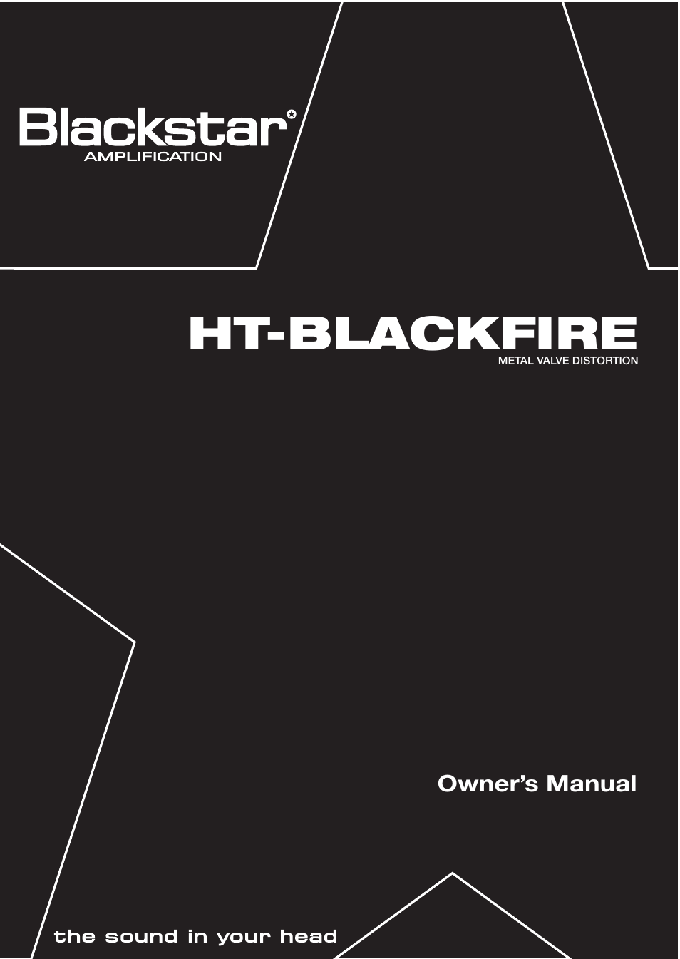 Blackstar HT-BLACKFIRE User Manual | 19 pages