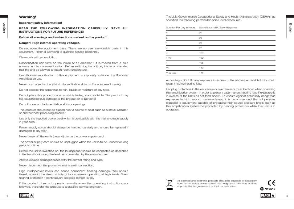 Blackstar Blackfire 200 User Manual | Page 3 / 43