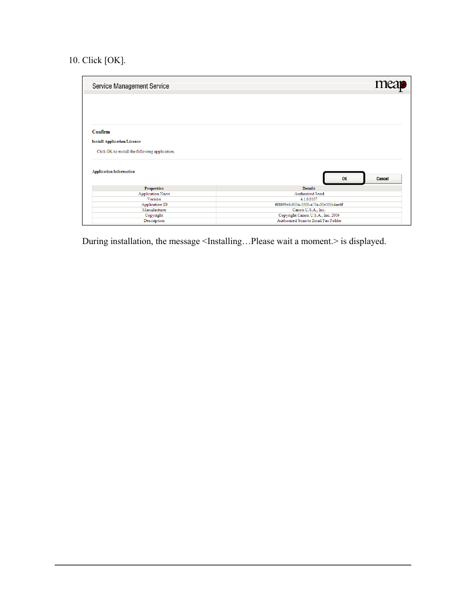 Canon Authorized Sen for ImageRUNNER Machines Version 4.1 User Manual | Page 33 / 176