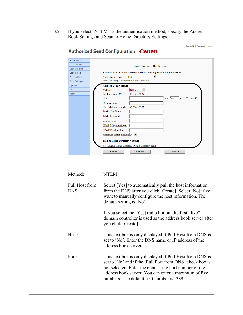 Canon Authorized Sen for ImageRUNNER Machines Version 4.1 User Manual | Page 80 / 176