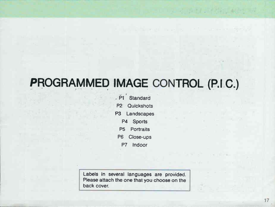 Canon EOS 600 User Manual | Page 19 / 114