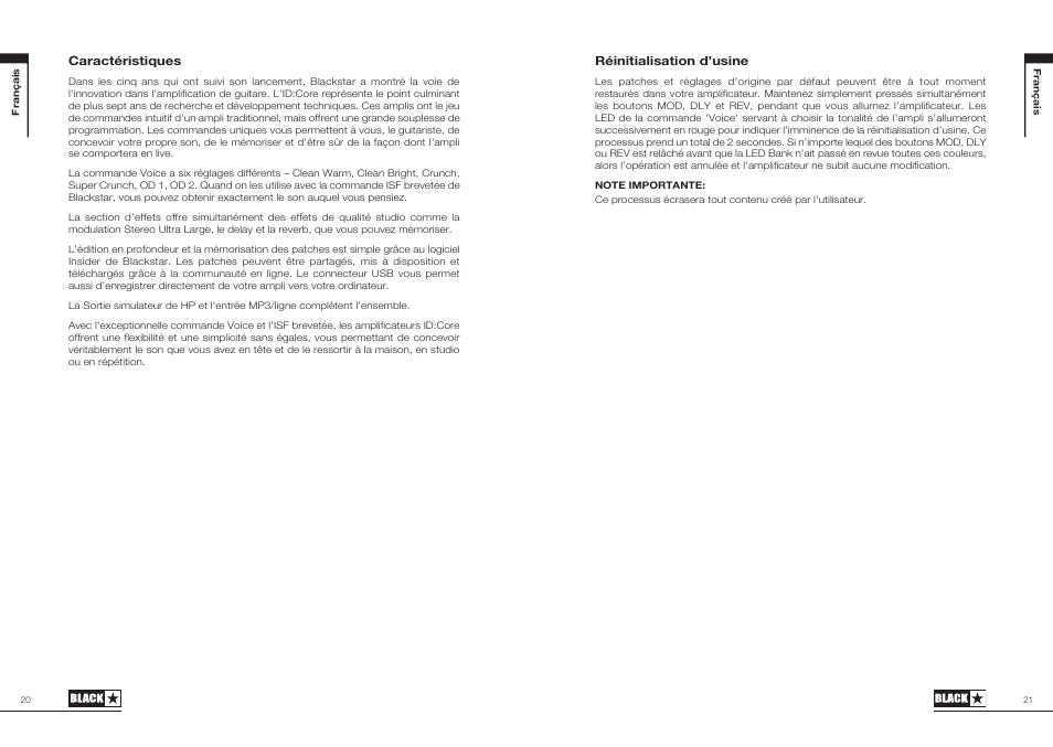 Blackstar ID:Core Stereo 10 User Manual | Page 11 / 36