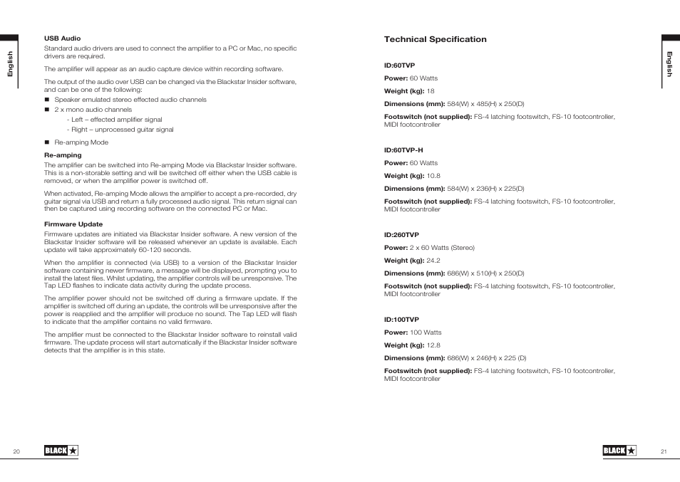 Blackstar ID:60TVP User Manual | Page 11 / 57