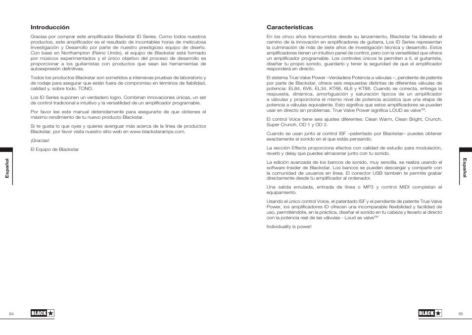 Blackstar ID:60TVP User Manual | Page 33 / 57