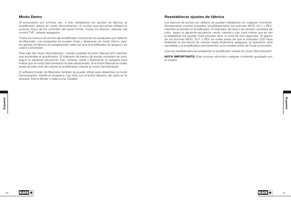 Blackstar ID:60TVP User Manual | Page 34 / 57