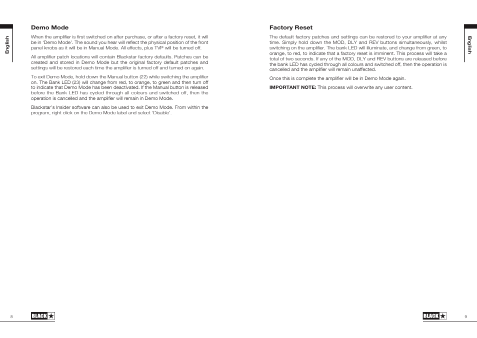 Blackstar ID:60TVP User Manual | Page 5 / 57