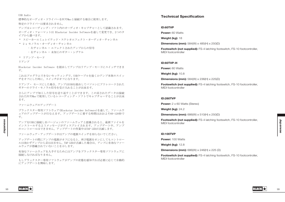 Blackstar ID:60TVP User Manual | Page 50 / 57