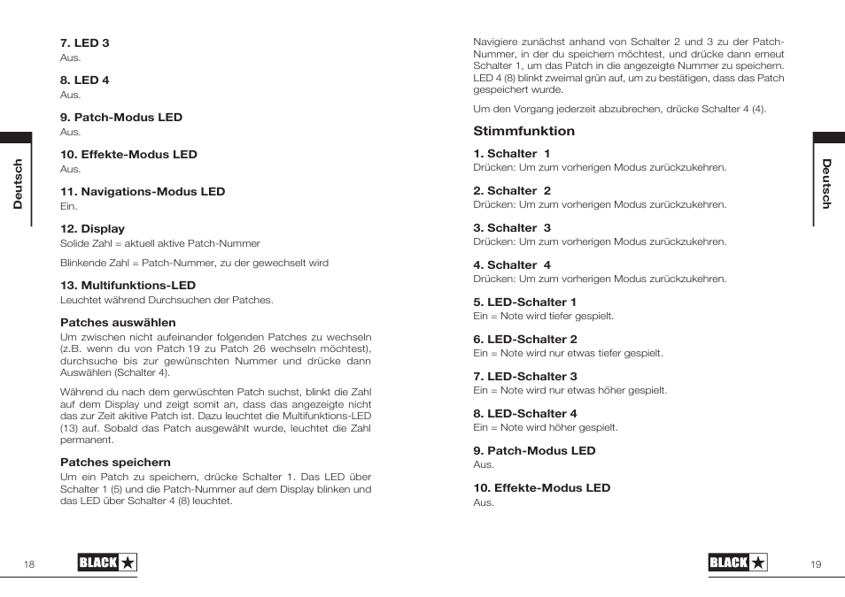 Blackstar FS-10 User Manual | Page 10 / 28