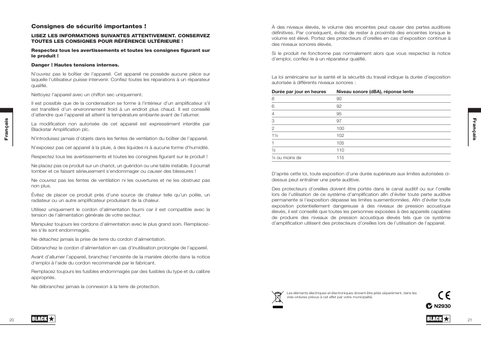 Blackstar HT Studio 20 Combo User Manual | Page 11 / 24