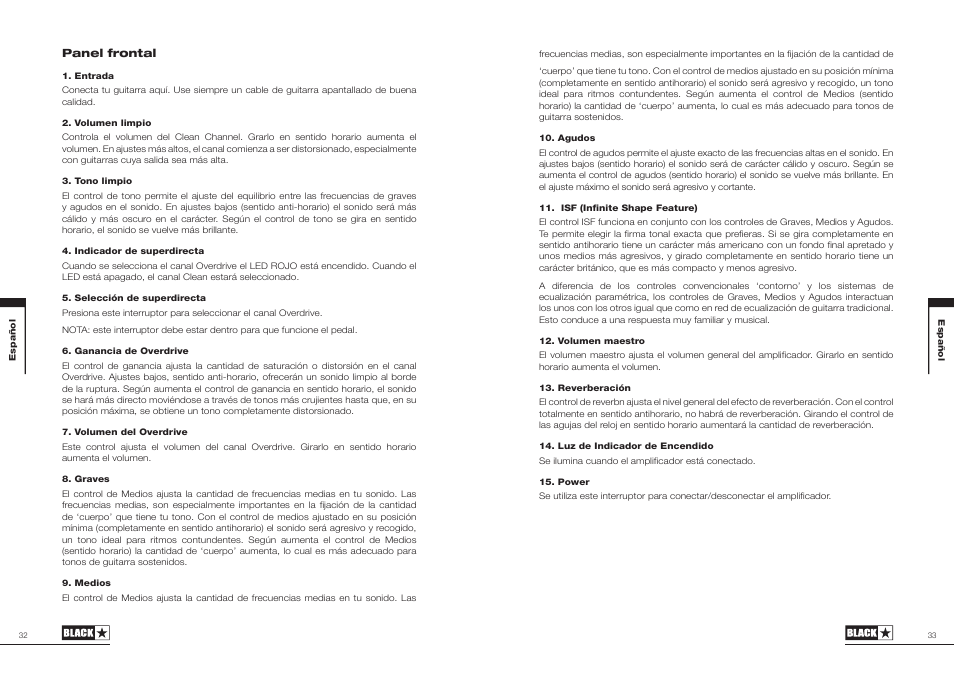 Blackstar HT Studio 20 Combo User Manual | Page 17 / 24