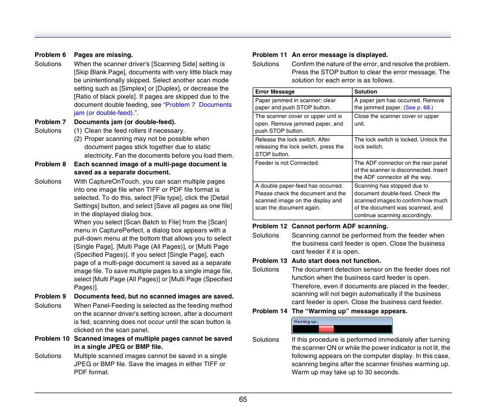 Canon IMAGEFORMULA DR-2020U User Manual | Page 65 / 77
