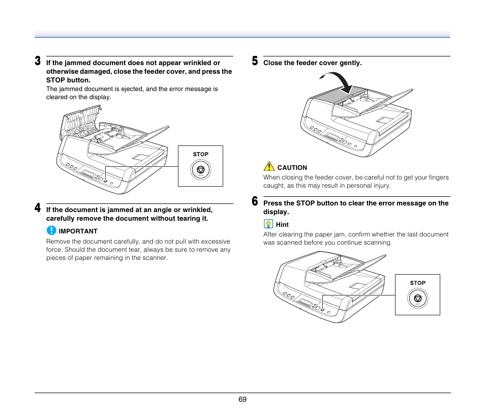 Canon IMAGEFORMULA DR-2020U User Manual | Page 69 / 77