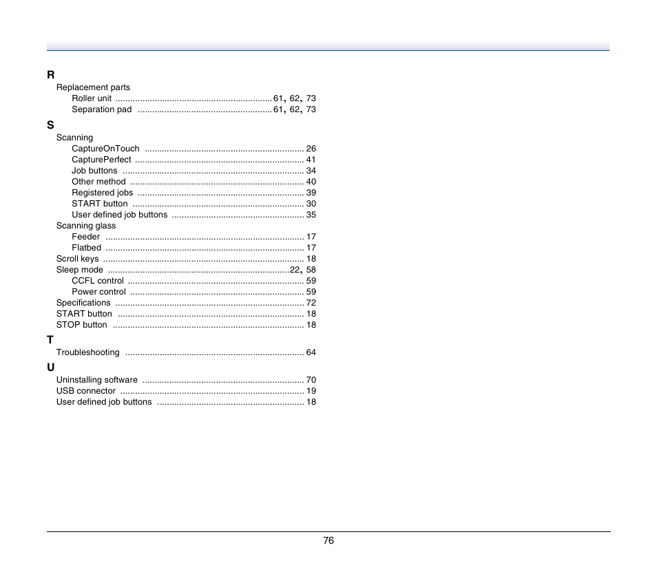 Canon IMAGEFORMULA DR-2020U User Manual | Page 76 / 77