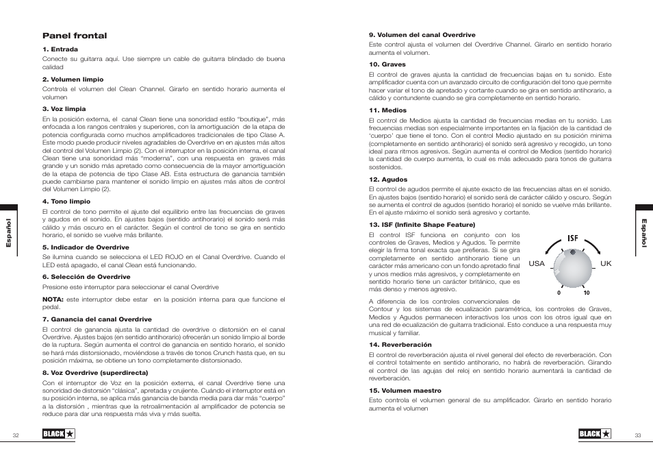 Blackstar HT Club 40 Combo User Manual | Page 17 / 25