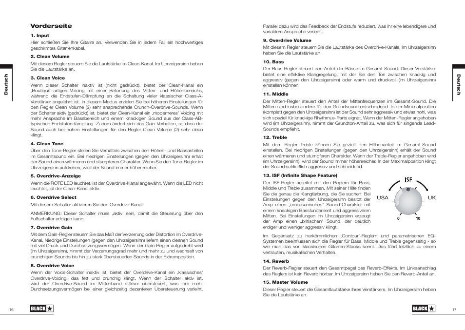 Blackstar HT Club 40 Combo User Manual | Page 9 / 25