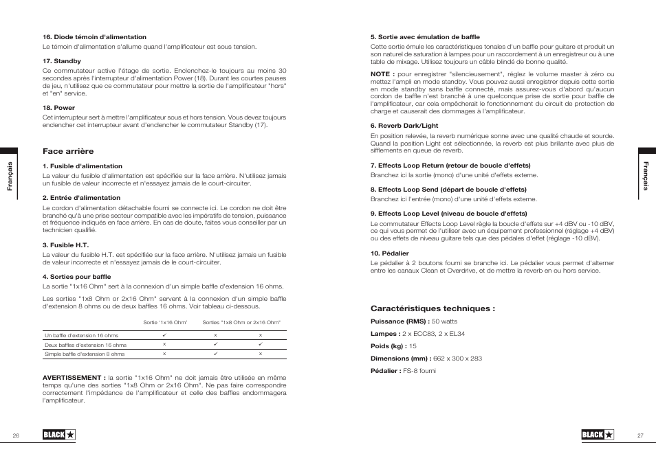 Blackstar HT Club 50 User Manual | Page 14 / 25