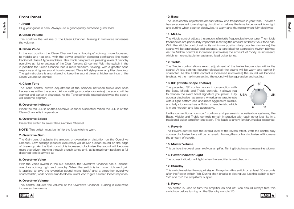 Blackstar HT Club 50 User Manual | Page 5 / 25
