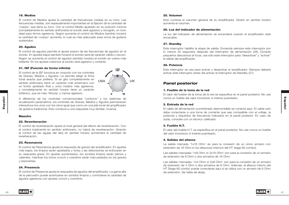 Blackstar HT Stage 60 User Manual | Page 21 / 29