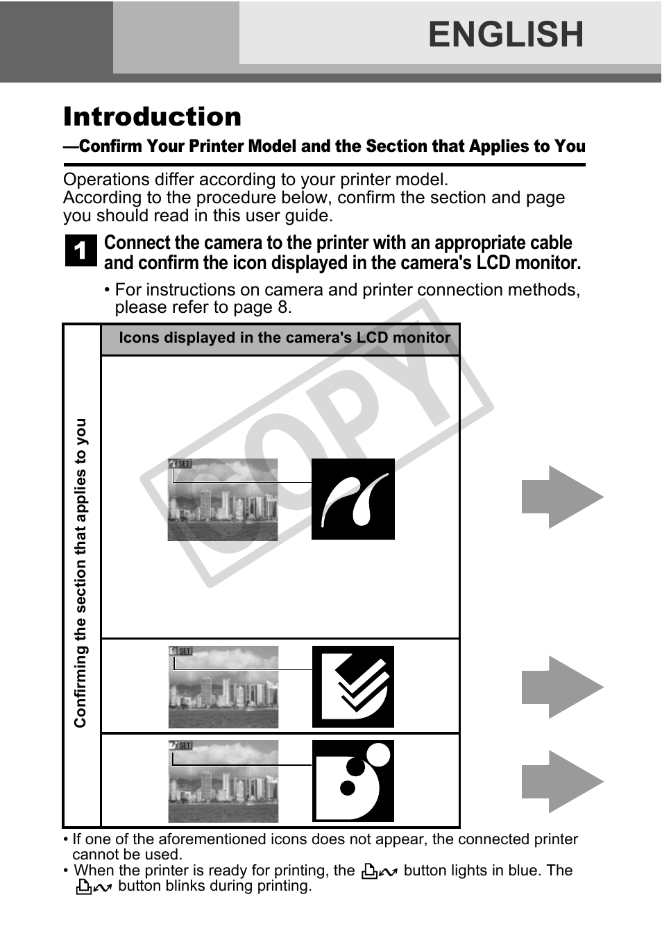 Cop y, English | Canon DIRECT PRINT CDI-E350-020 User Manual | Page 2 / 82