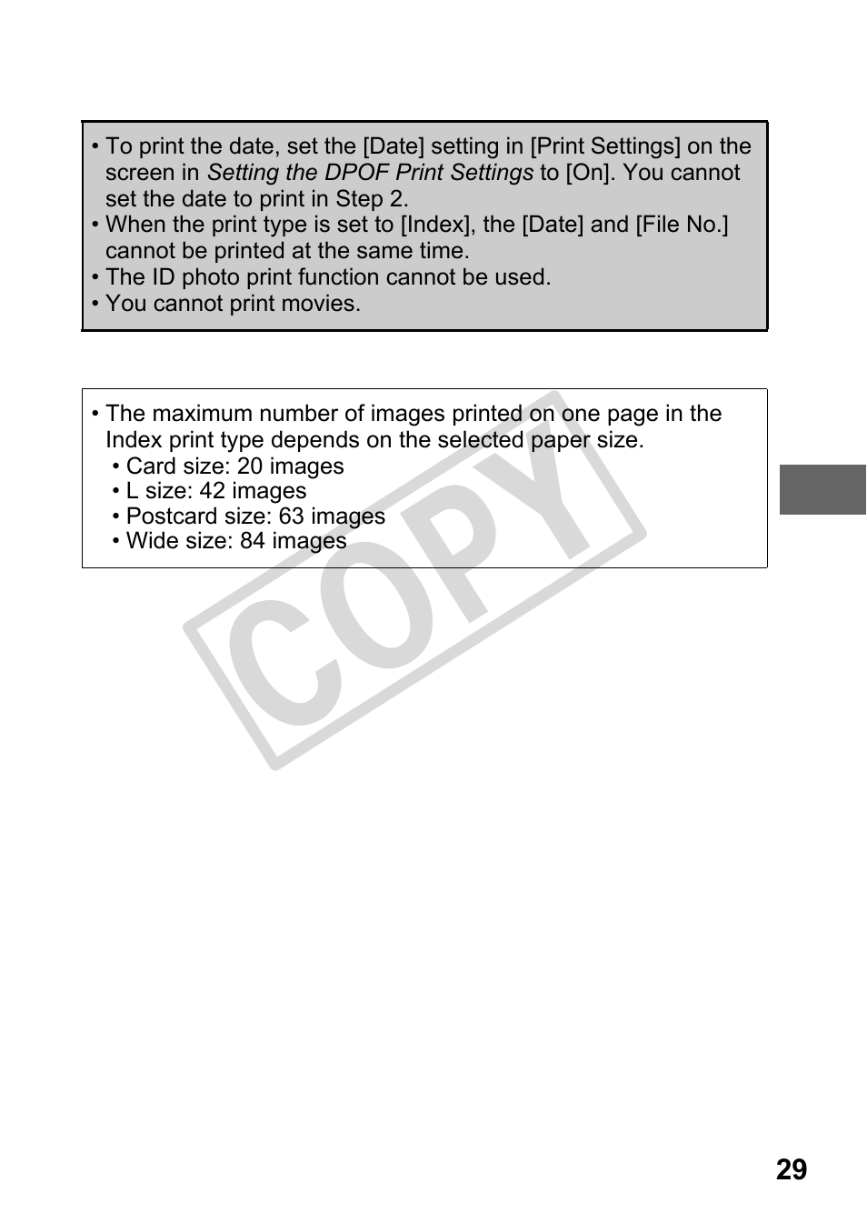 Cop y | Canon DIRECT PRINT CDI-E350-020 User Manual | Page 31 / 82