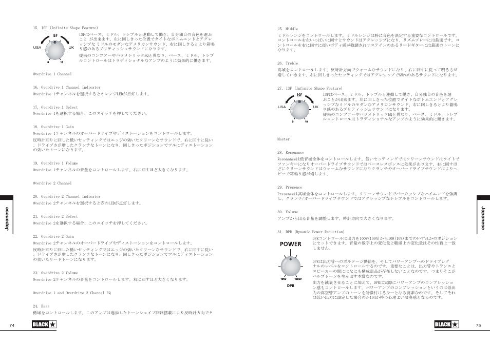 Blackstar S1-104EL34 User Manual | Page 38 / 43